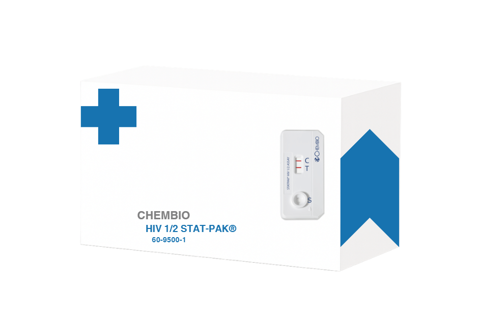 Chembio HIV 1/2 STAT - PAK - Nordic Tests ApS