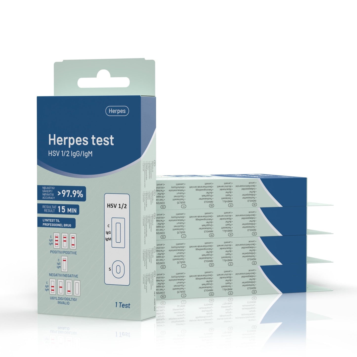 Herpes Test (HSV - 1/2) - Nordic Tests ApS