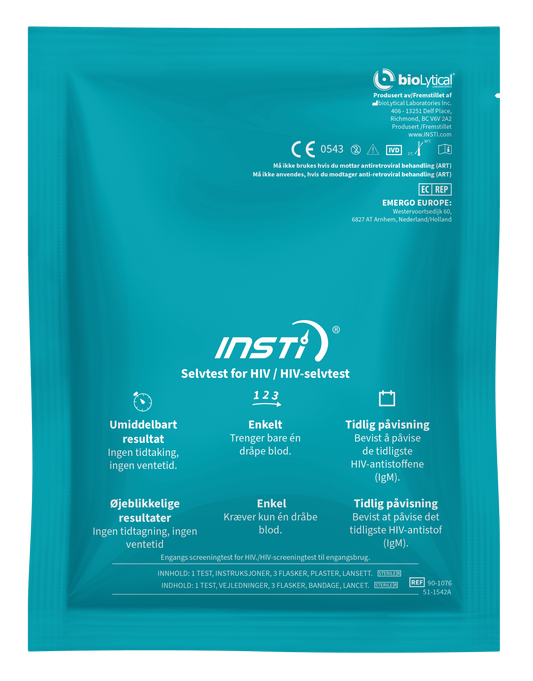 INSTI HIV - Selvtest - Nordic Tests ApS