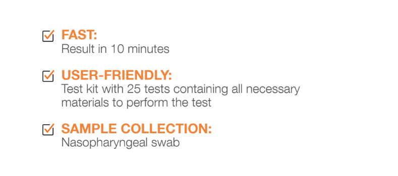 BIOSYNEX Combo Covid - Flu BSS (25 Tests) - Nordic Tests ApS