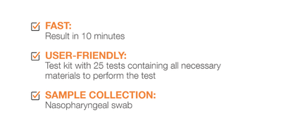 BIOSYNEX Combo Covid - Flu BSS (25 Tests) - Nordic Tests ApS