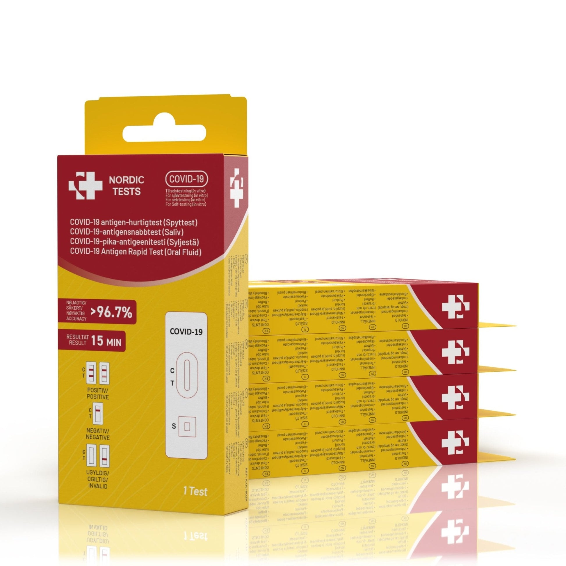 Covid - 19 antigen test | Corona spyt hjemmetest - Nordic Tests ApS