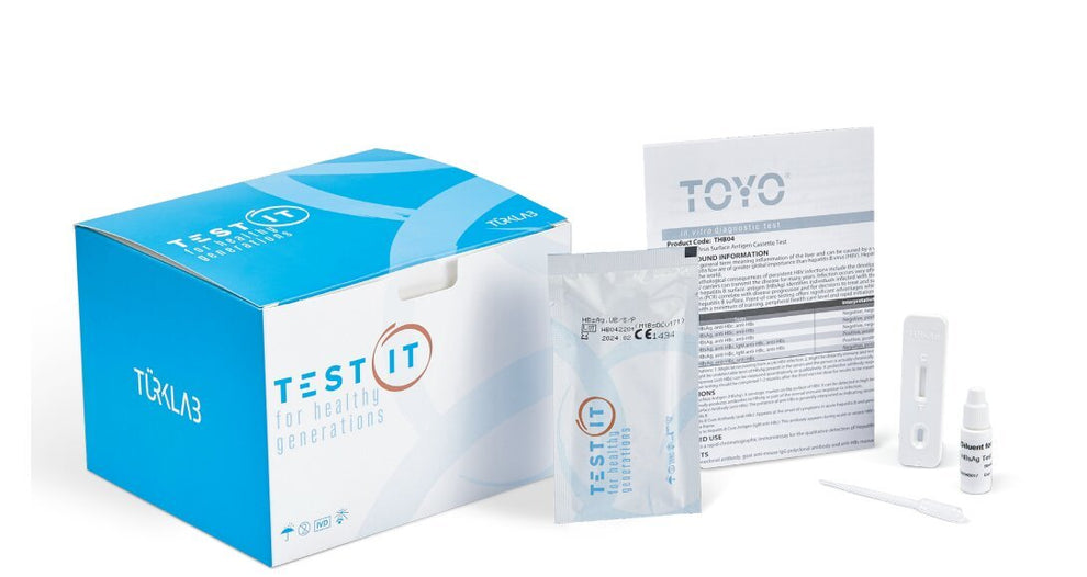 Stk 40 HBsAg Test (Hepatitis B) 40 stk – Nordic Tests ApS