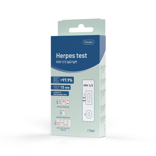 Herpes Test (HSV - 1/2) - Nordic Tests ApS