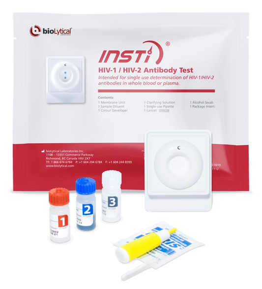 INSTI HIV - 1/HIV - 2 Antistof Test - Nordic Tests ApS