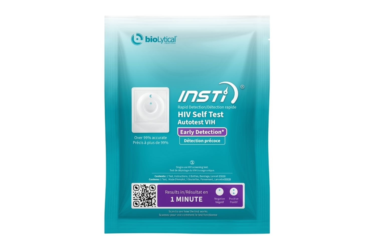 INSTI HIV - Selvtest (20 - stk) - Nordic Tests ApS